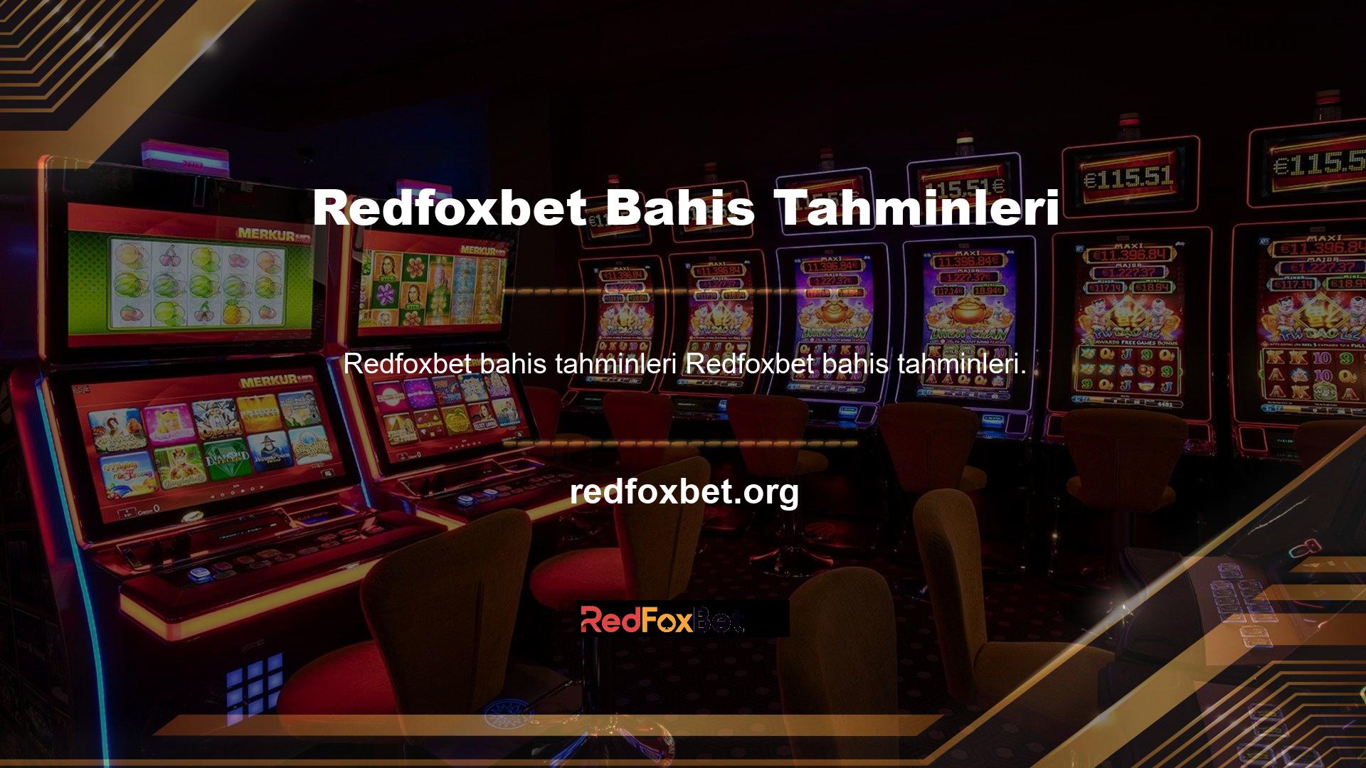 Redfoxbet bahis siteleri, spor türüne ve doldurulacak kupon türüne göre farklı spor bahis seçenekleri sunar