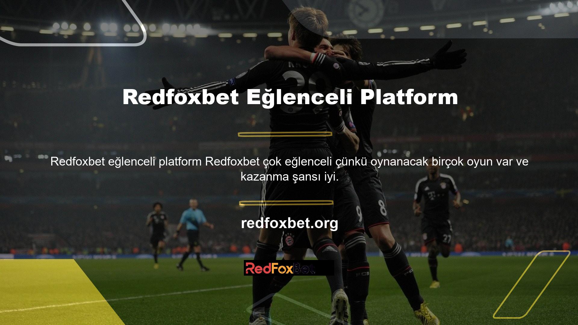 Redfoxbet ne yaptığını görmek için başka bir uygulama kullanabilirsiniz